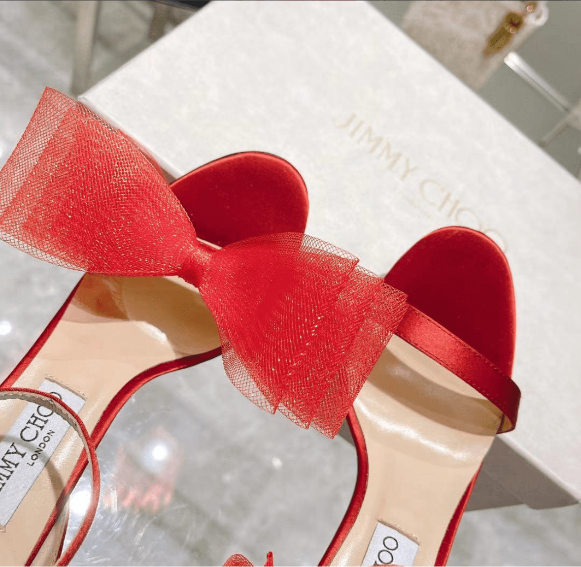 JIMMY CHOOSE Averly Cloth Heels - KEITHWEAR.COM