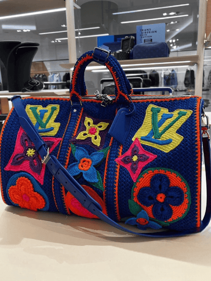 L.V
Crochet Keepall Bandoulière 50cm - KEITHWEAR.COM