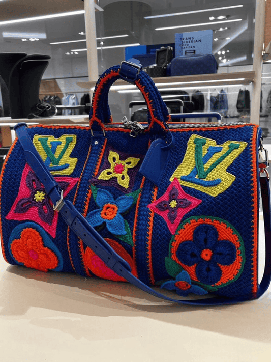 L.V
Crochet Keepall Bandoulière 50cm - KEITHWEAR.COM