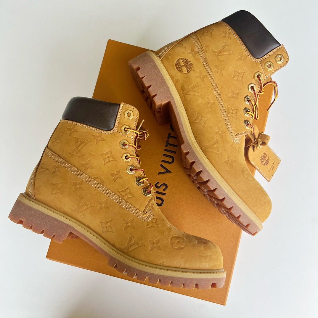 LV X Pharrell X Timbs Collab - KEITHWEAR.COM