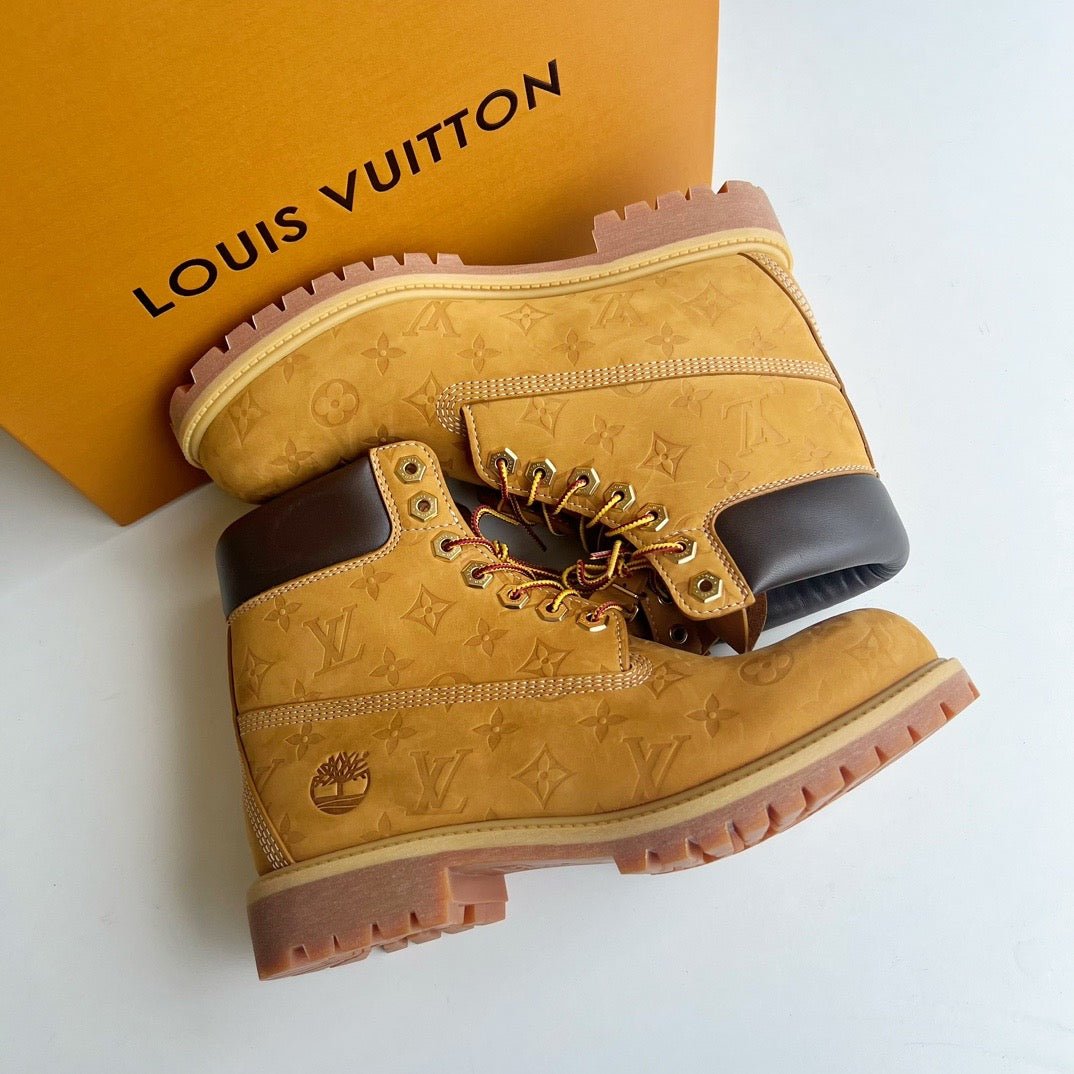 LV X Pharrell X Timbs Collab - KEITHWEAR.COM