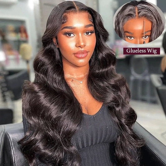 Wear And Go-Glueless Body Wave Pre-Cut HD Lace Closure Human Hair Wigs - KEITHWEAR.COM
